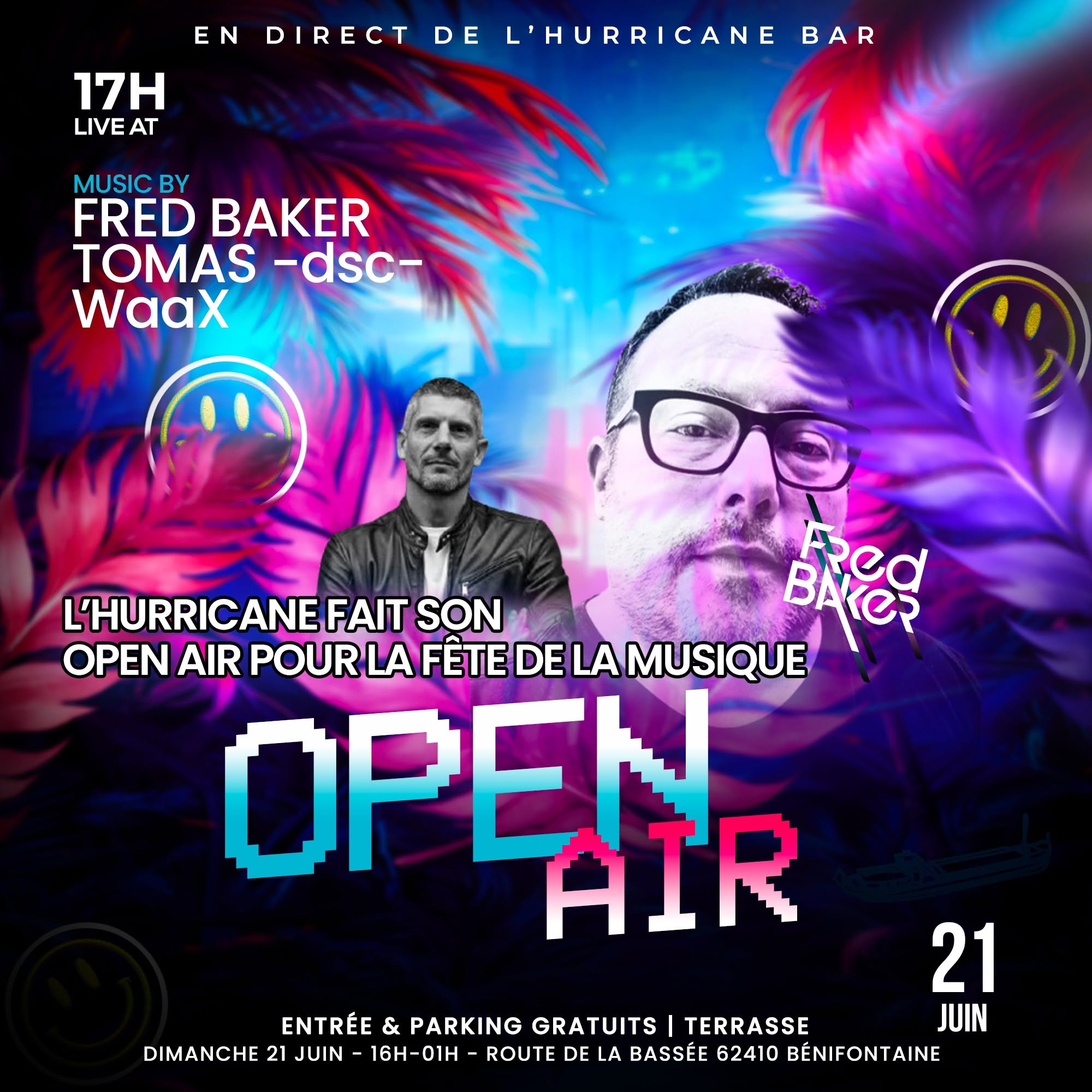 Flyer Open Air du 21 juin 2026