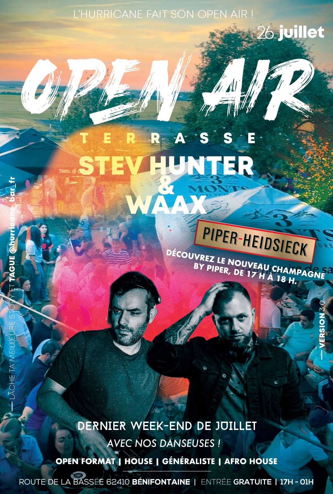 Flyer Open Air du 26 juillet 2026